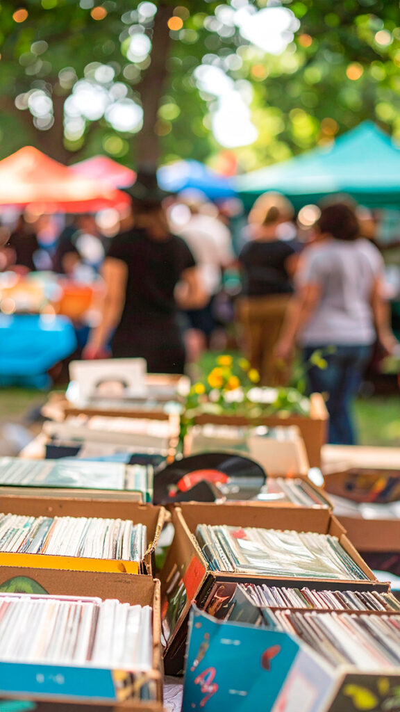 Flohmarkt in Bertingen, Uetz und Kehnert